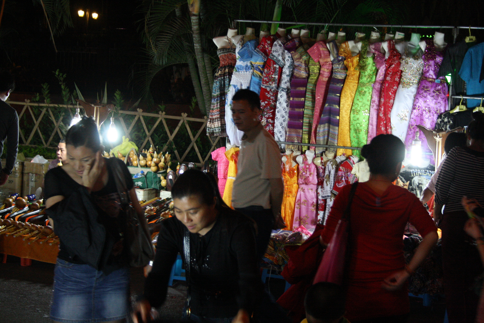 Night market in Jinghong