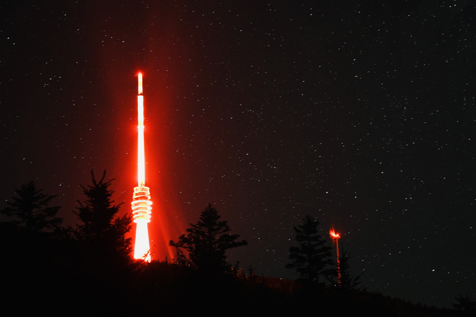 Night of light 2020 / Sendeturm Hornisgrinde 2