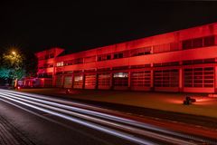 Night of Light 2021 - Feuerwehrwache in Koblenz (3)