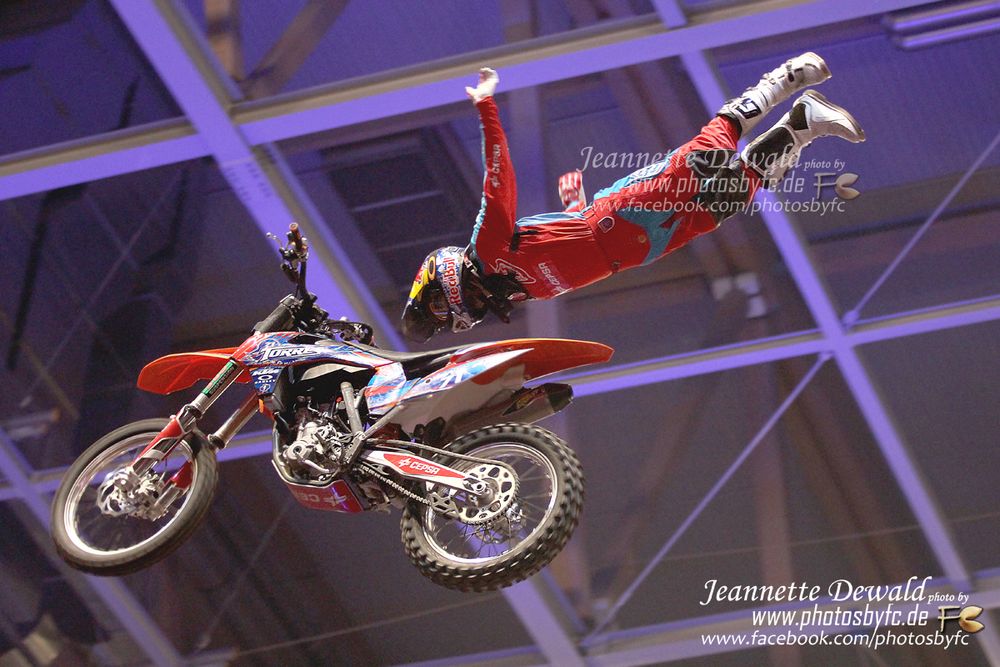 Night of the Jumps 2014 - FMX Finale - SAP Arena Mannheim - Dany Torres