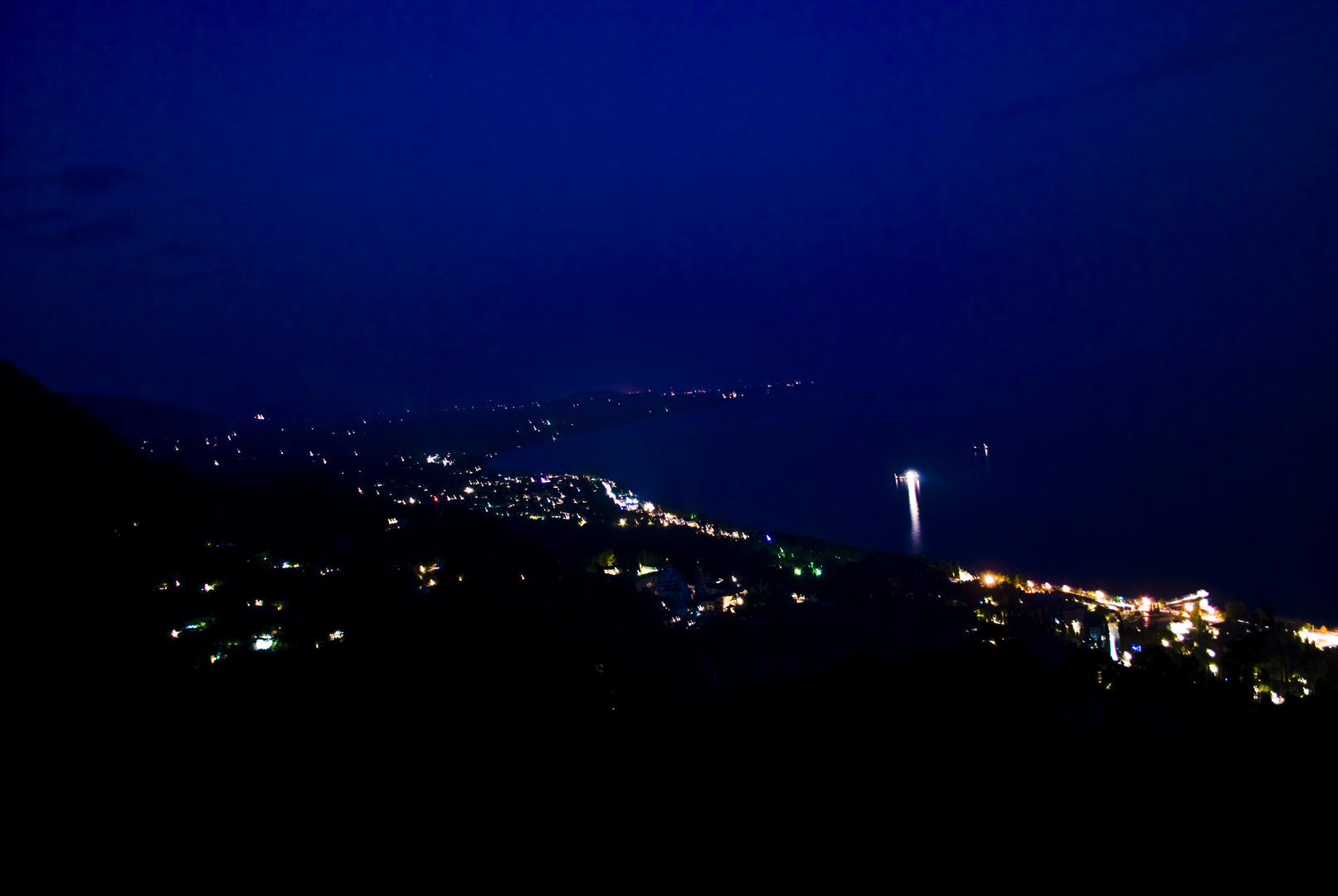 Night on the Black Sea coast