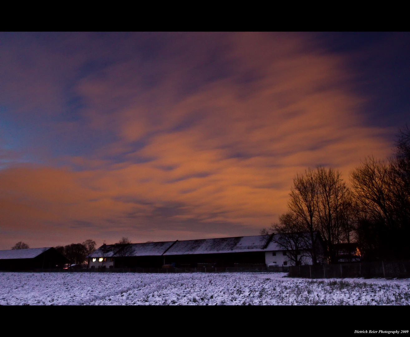 Night over Harlaching