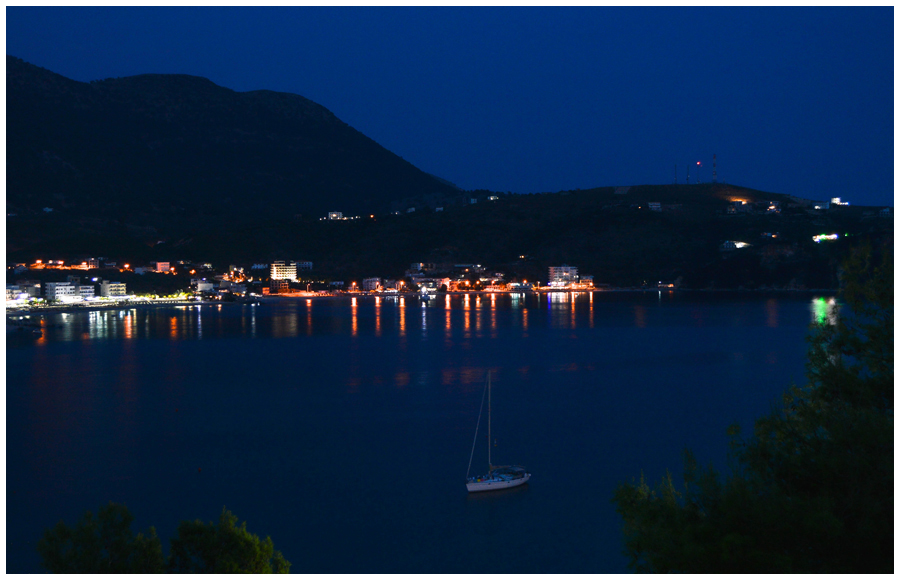 Night over Himara