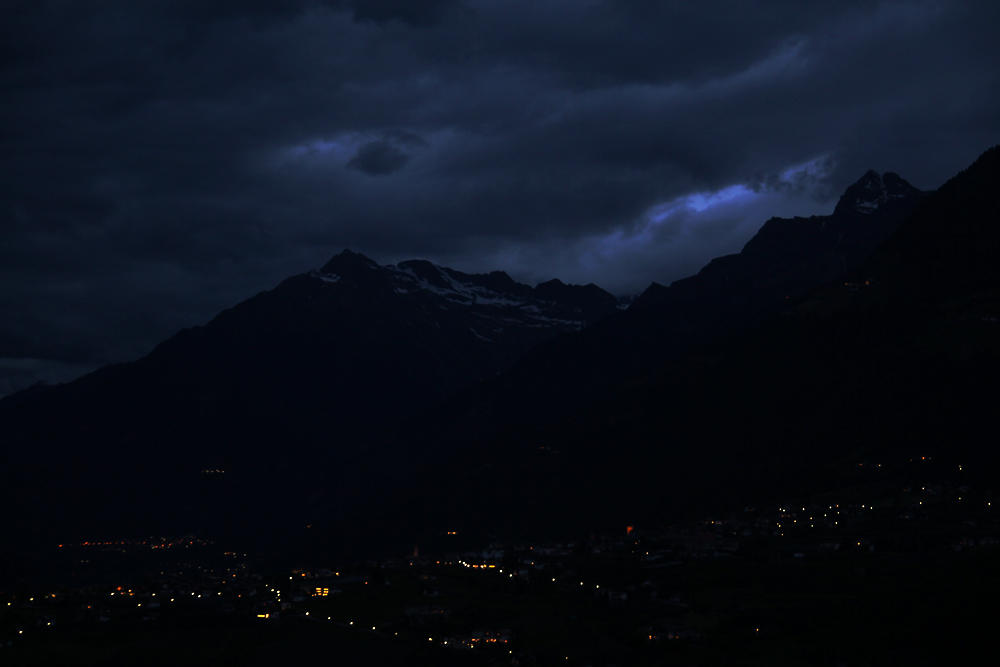 Night over Merano