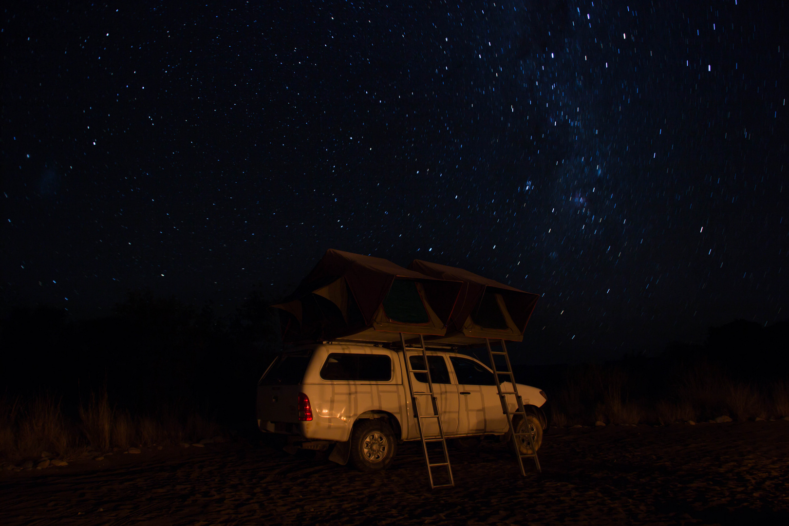 Night over Namibia