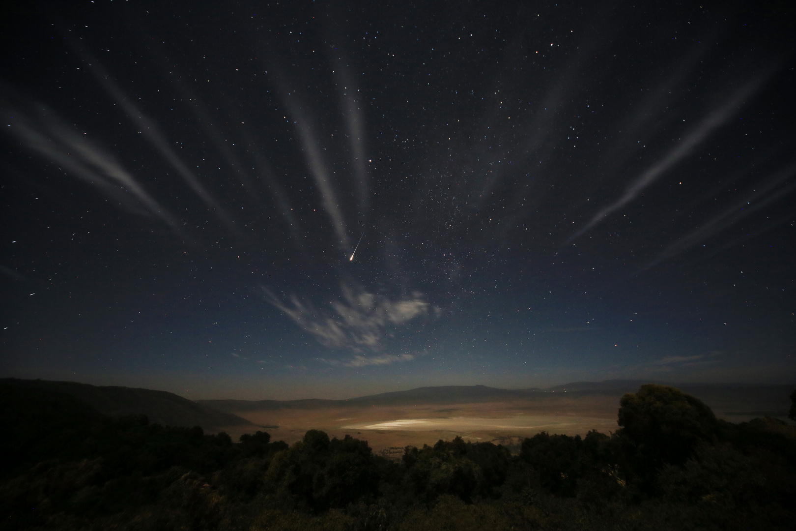 Night over Ngorongoro