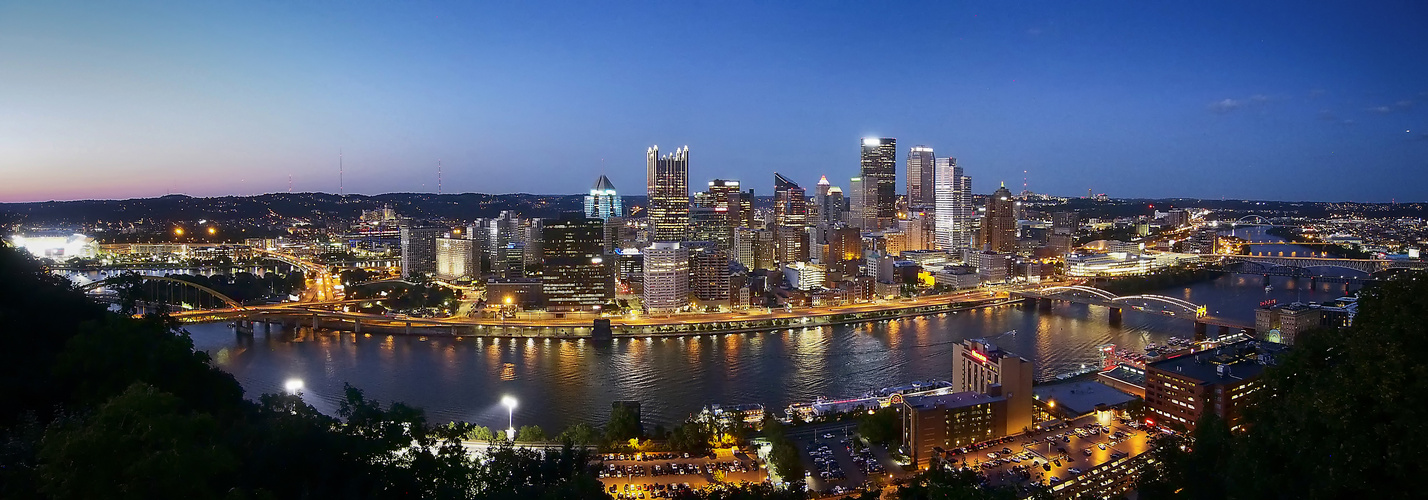 Night Panorama, Pittsburgh