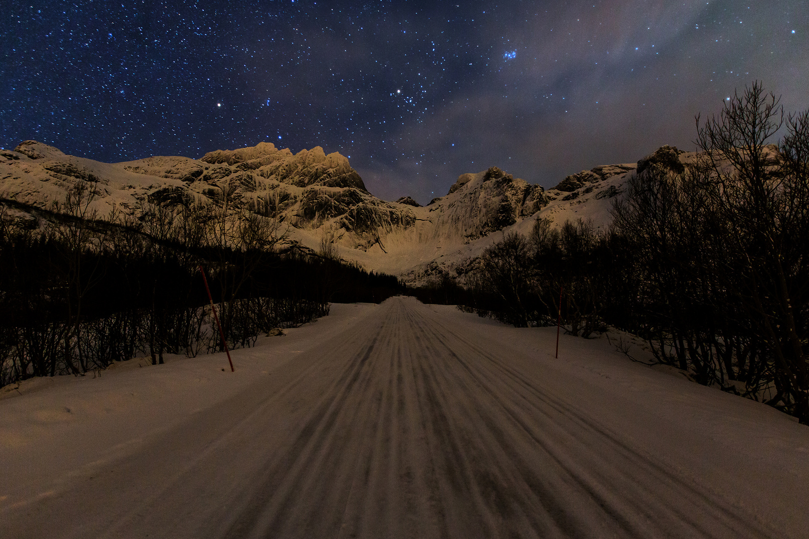 Night Road to the Lake