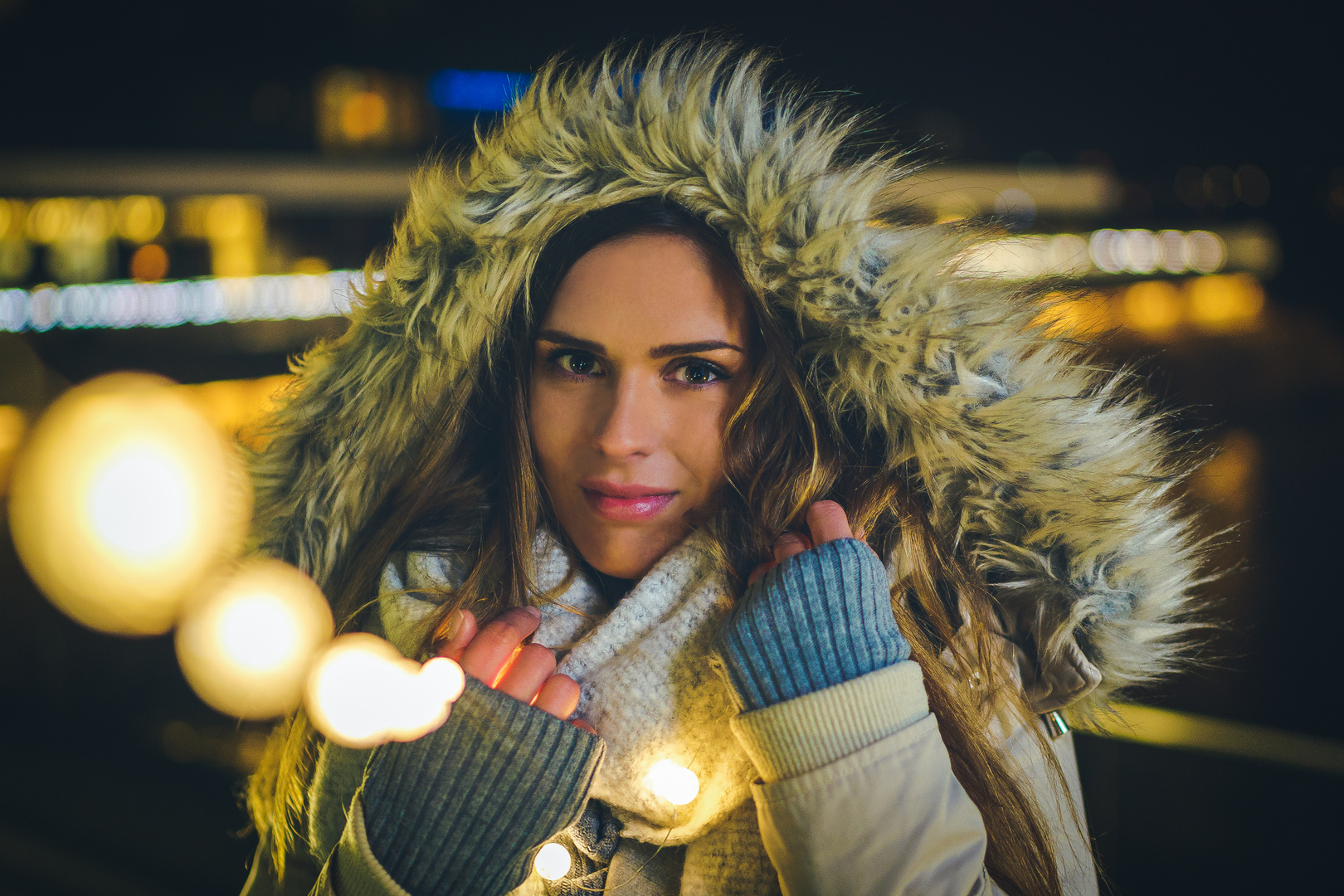 Night Shooting in Düsseldorf