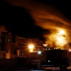 Night Shot of Sugarbeet Plant.