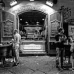 Night street food in Naples