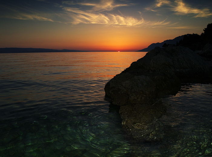 Night swimming