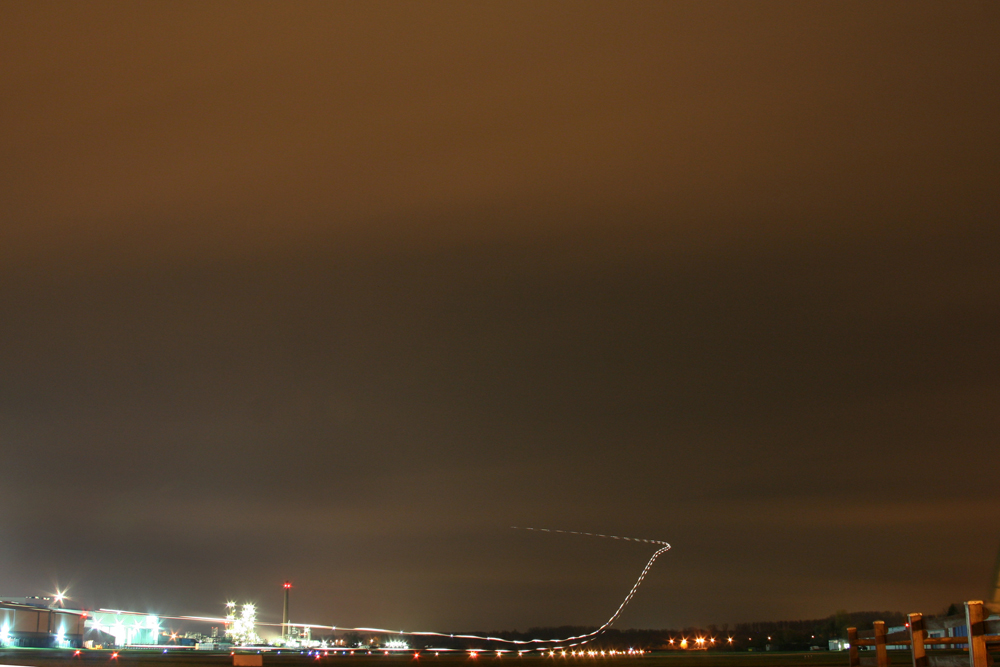 Night takeoff