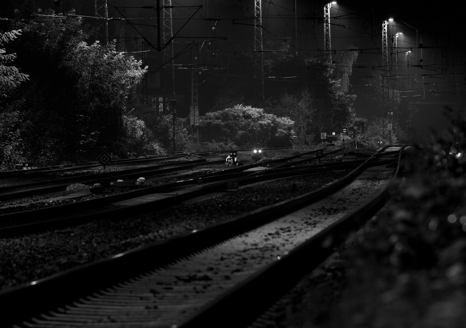 night-train - 1 B&W