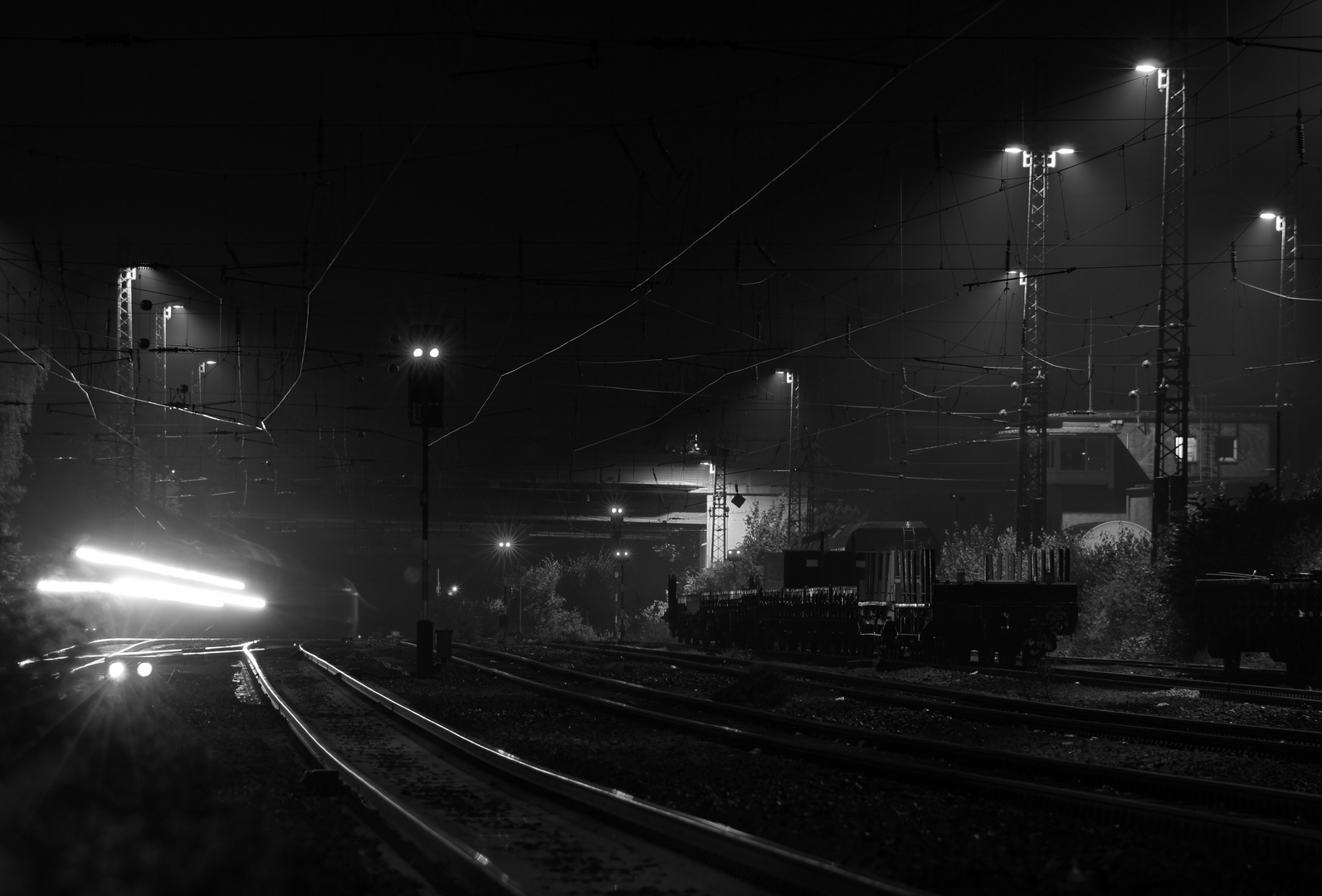 night-train - 2 B&W