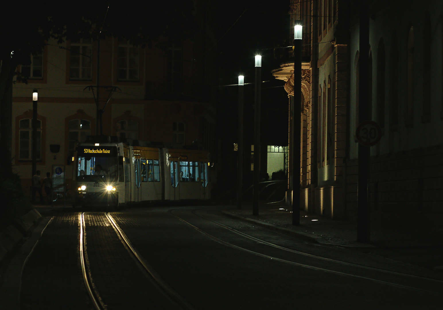 Night tram