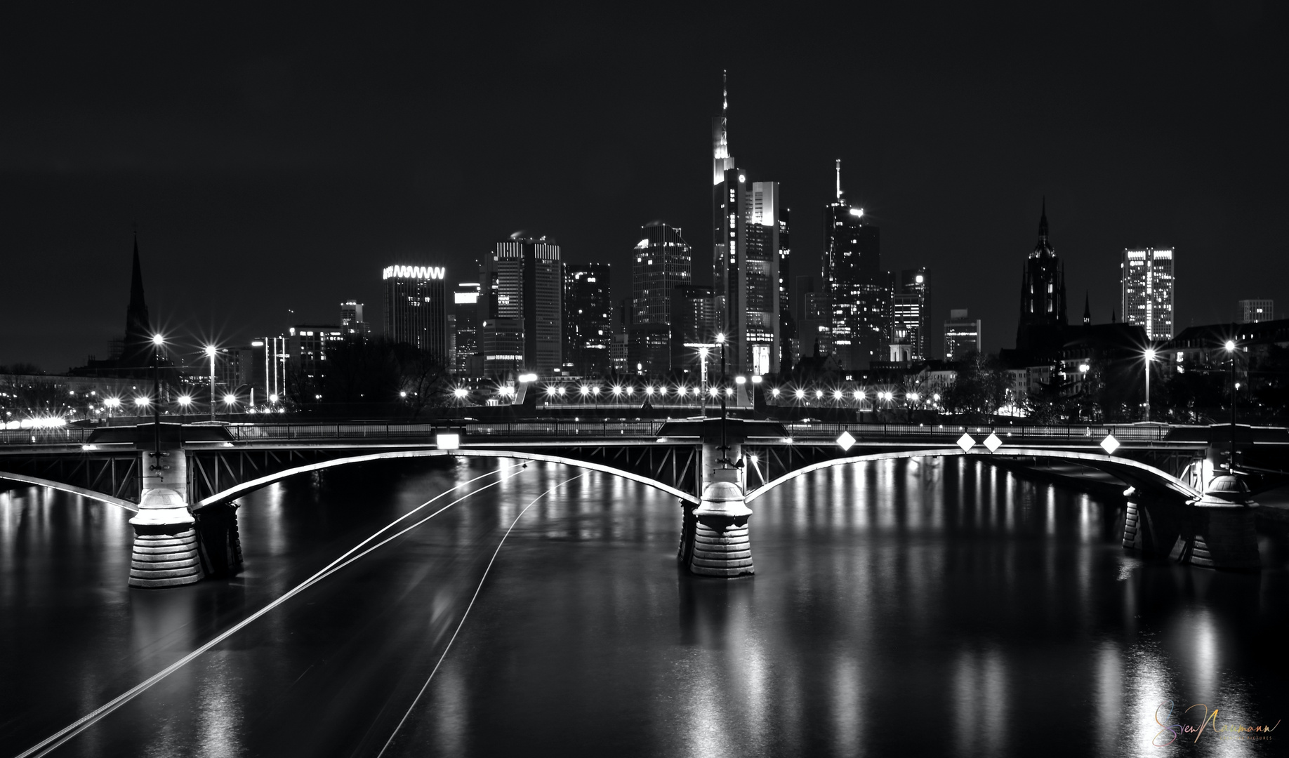 Night View Frankfurt