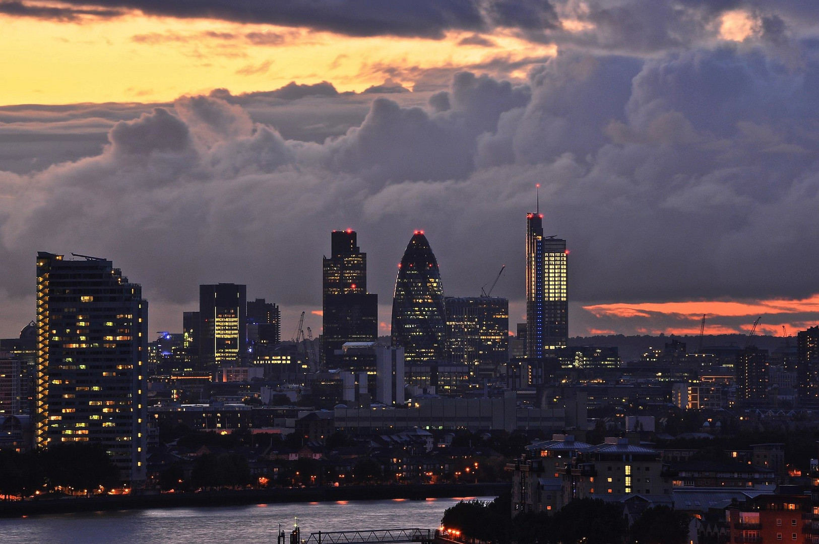 NIGHT VIEW LONDON