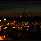 Night view of Gamla Stan