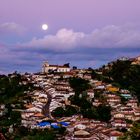 Night view of Ouro Preto, Brazil