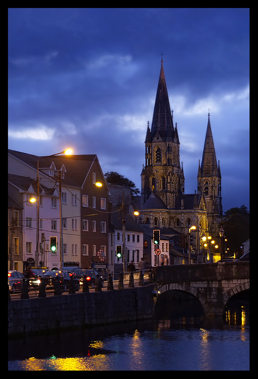 Night View of some place in Cork