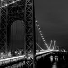 Night view of the George Washington Bridge