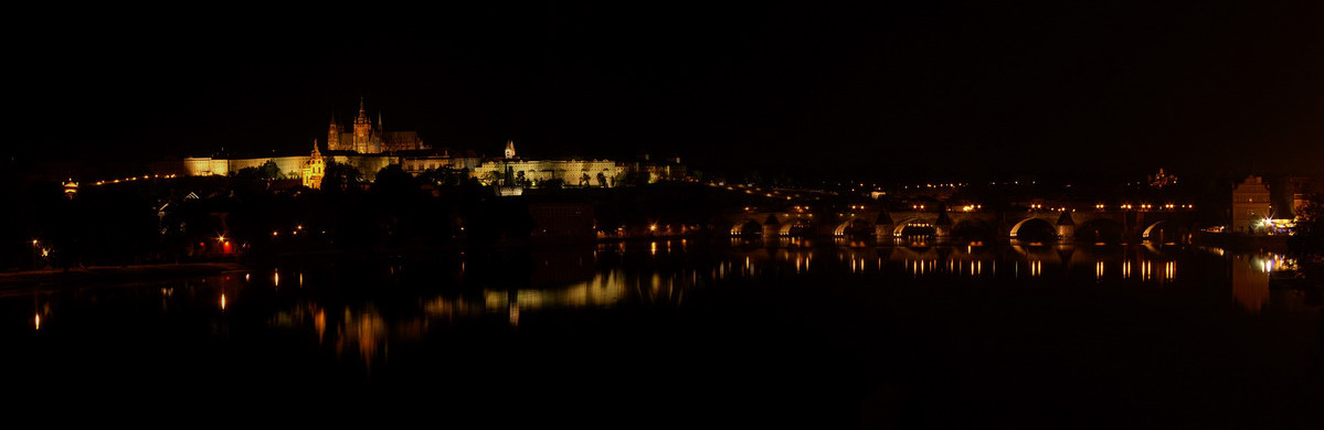 Night walk in Prague