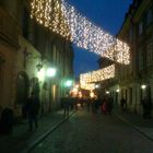 Night walk through the Old Town in Warsaw