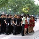 Nightclub - Personal beim Jobantritt in China