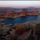 nightfall at padre bay