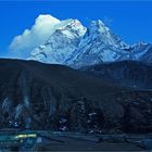 - nightfall below Ama Dablam -