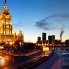 Nightfall in Moscow