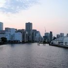 Nightfall in Shinagawa