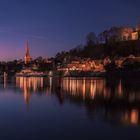 Nightfall over Lauenburg