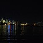 Nightfall over Sydney from the Manly Ferry