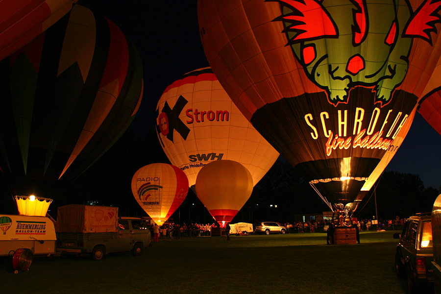 nightglow in Sinsheim