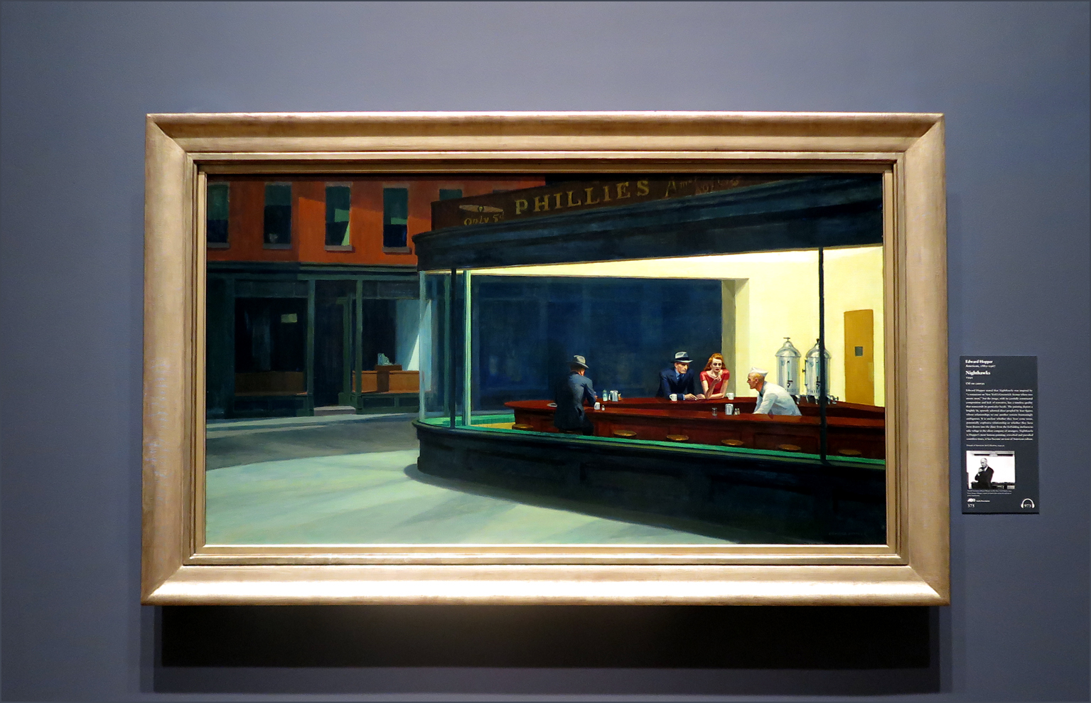 "Nighthawks" - Art Institute of Chicago 