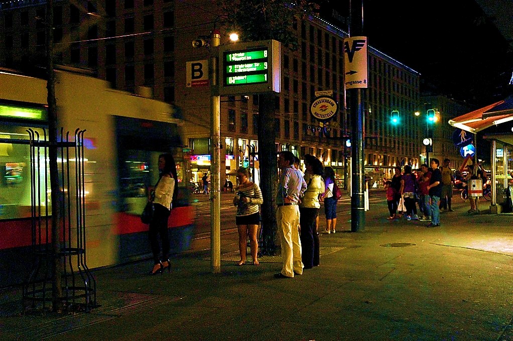 Nightime in Vienna