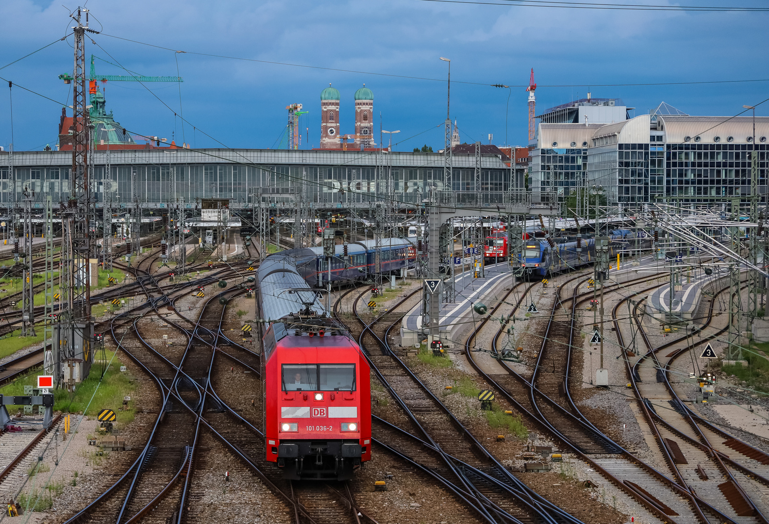 Nightjet verläßt München