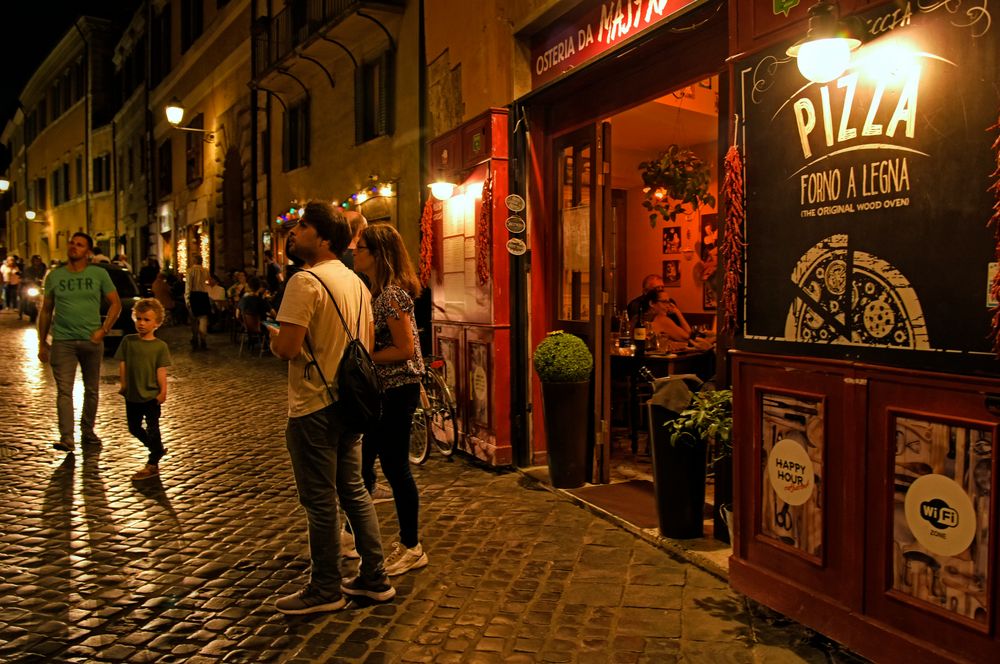 Nightlife in Rom Trastevere -