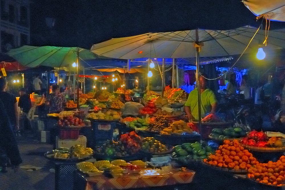 Nightmarket in Luang Prabang