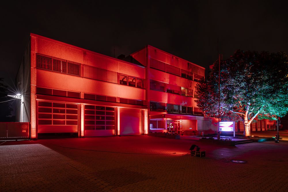 NightofLight 2021 - Feuerwehrwache Koblenz (01)