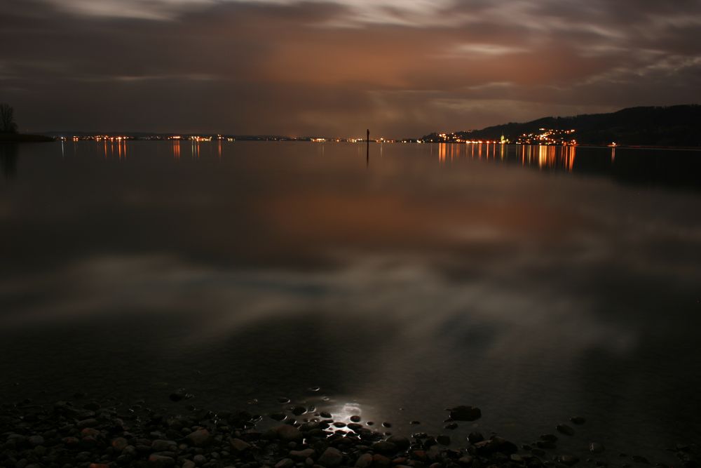 Nightshot - Bodensee von Ina P. Krüger 