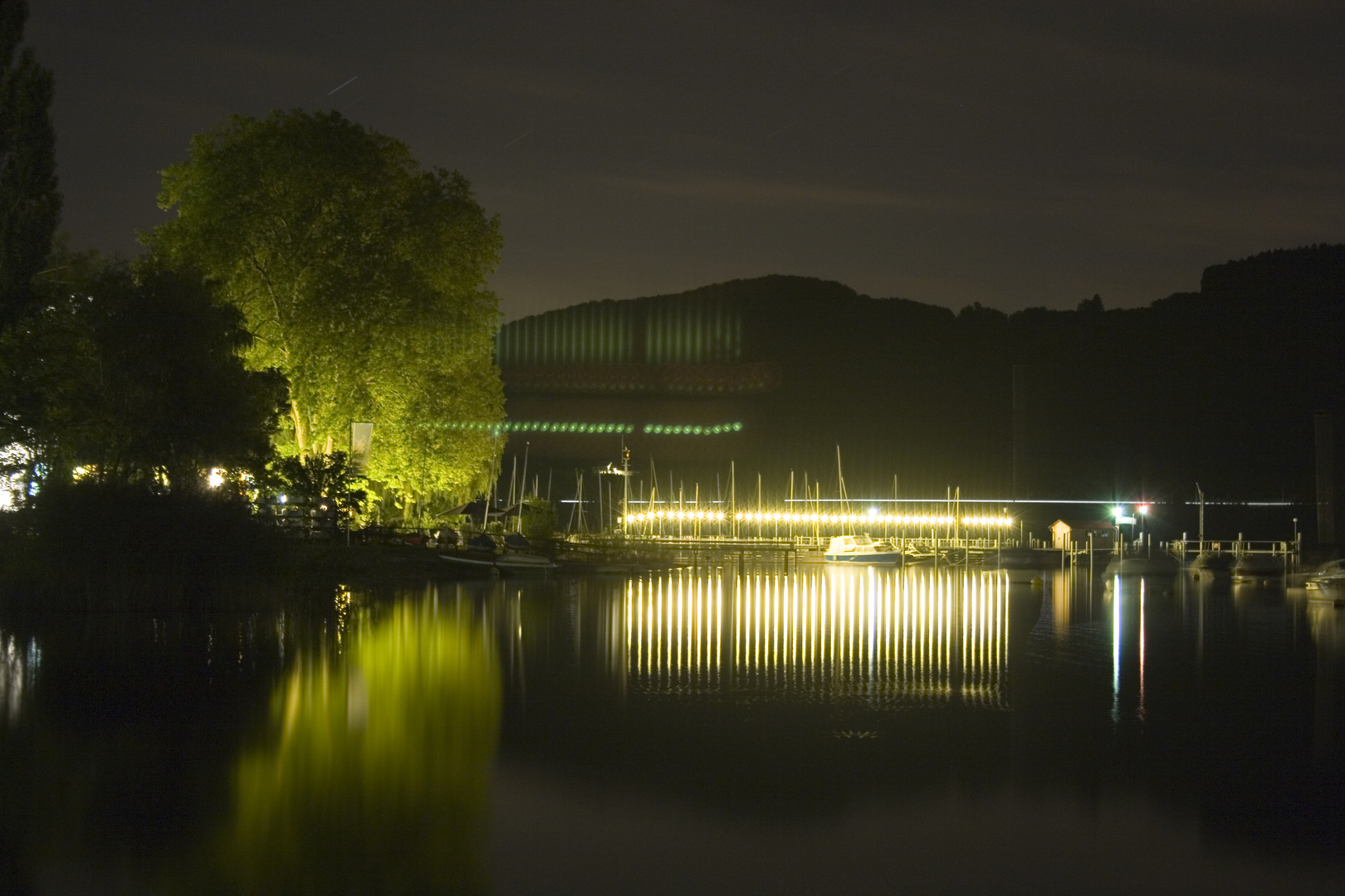 Nightshot - Bodensee - Hafen