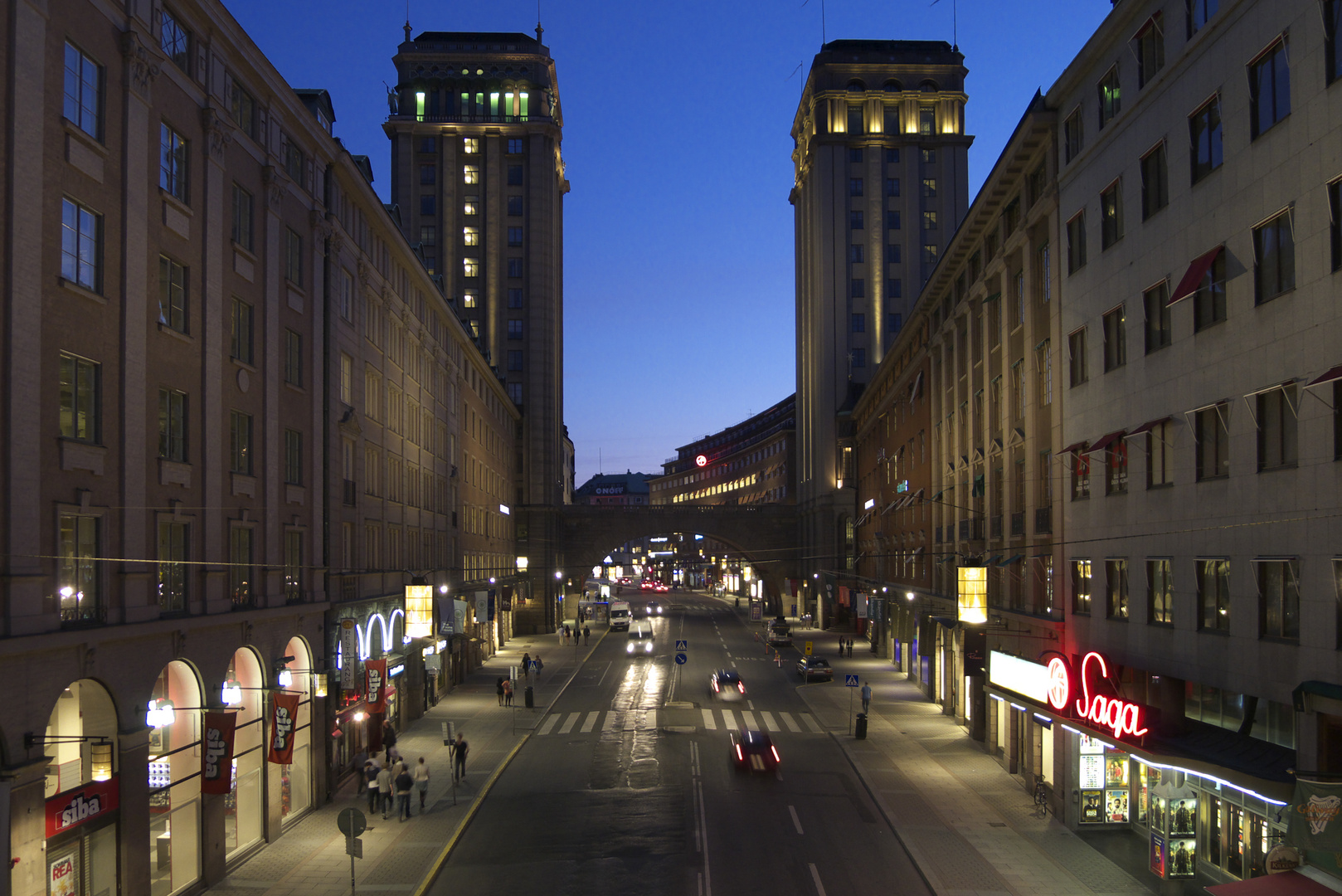 Nightshot in Stockholm