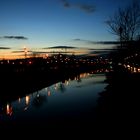 Nightshot of Liffey