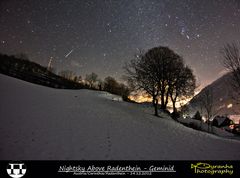 Nightsky Above Radenthein - Geminid