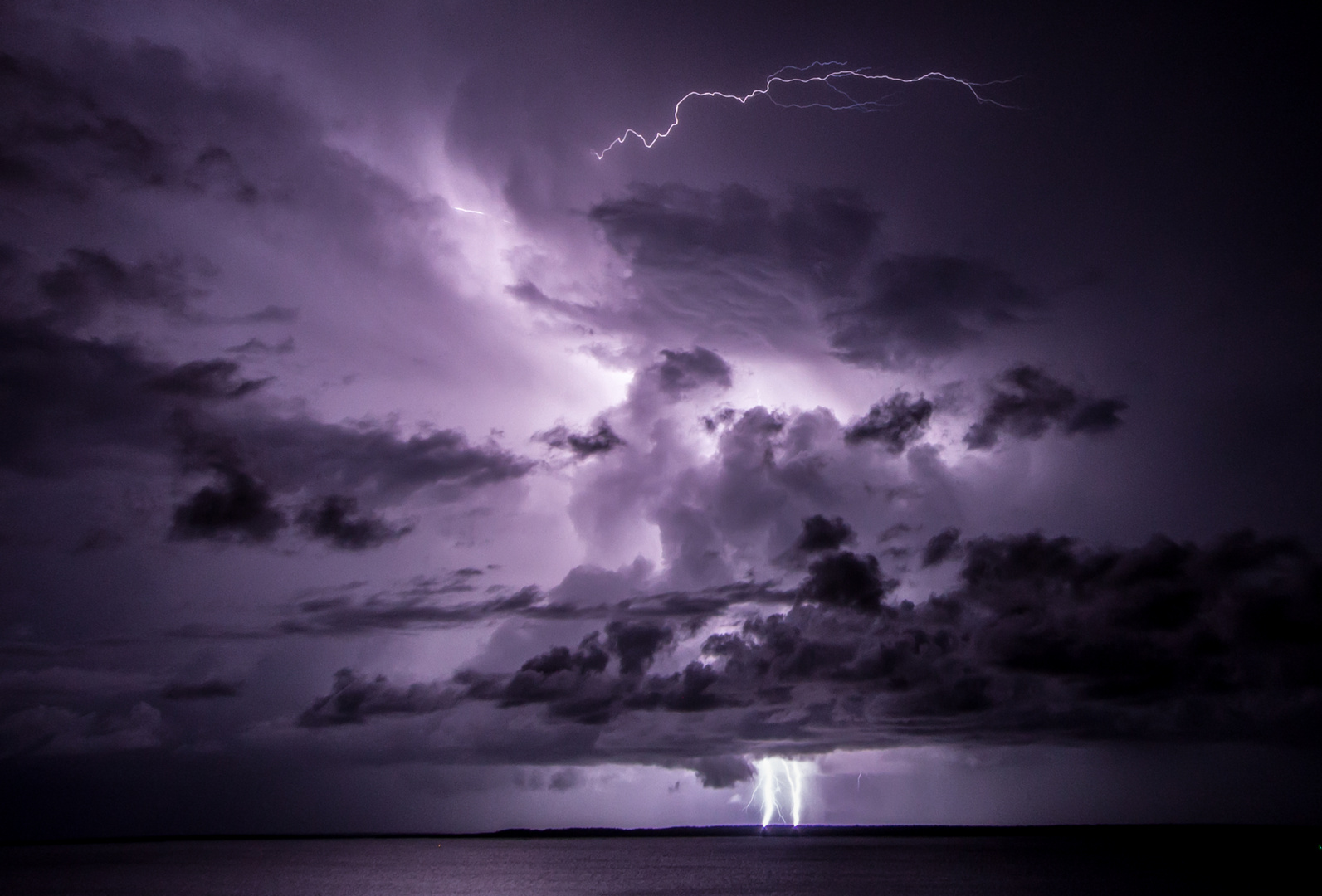 Nightstorm, seen from Bicentennial Park, Darwin, Northern Territory, Australia