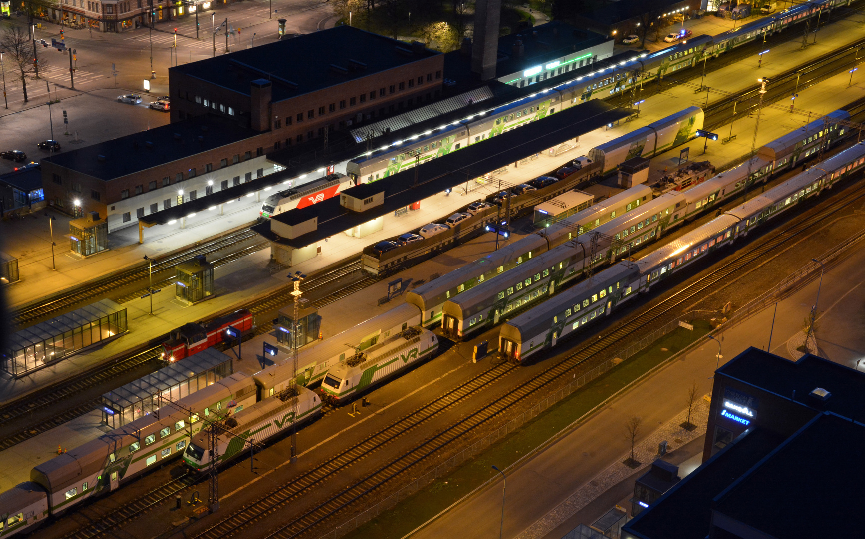 Nighttrain in Tampere