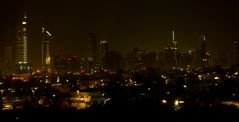 Nightview from north-west to Sheikh Zayed Road